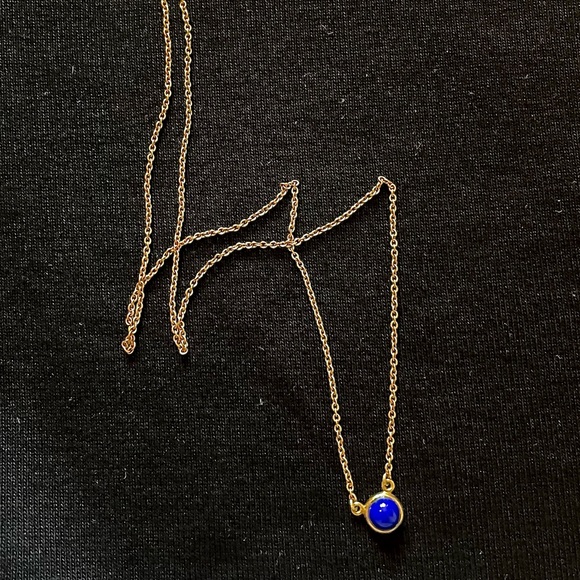✨ Elsa Peretti for Tiffany & Co.✨ 18k Gold Lapis Lazuli Necklace ✨ NWOT ✨ RARE ✨ - Picture 2 of 5